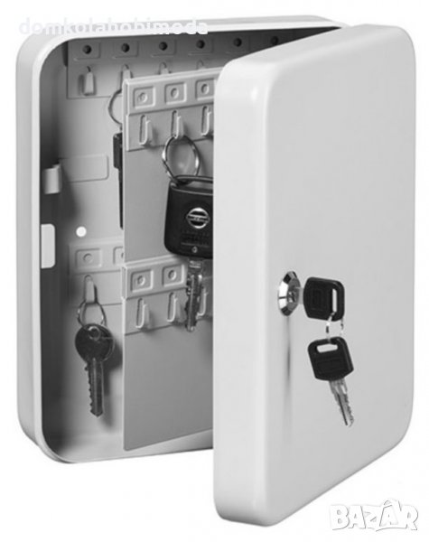 Кутия за ключове/Заключване с ключ.Стомана, 20x25x5 см, снимка 1