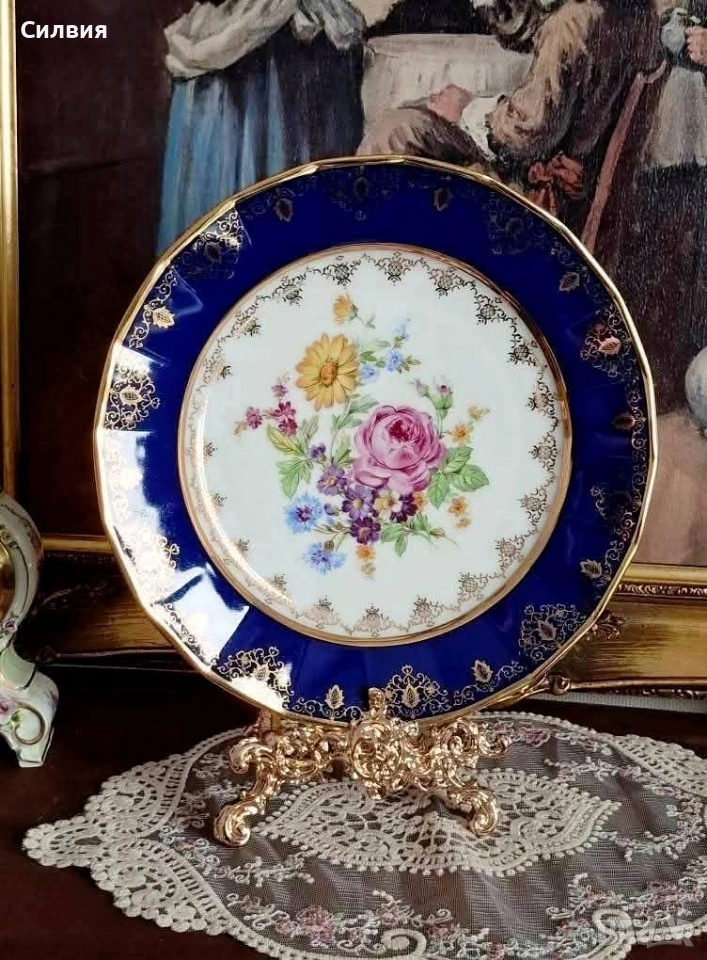 Порцеланова чиния , снимка 1