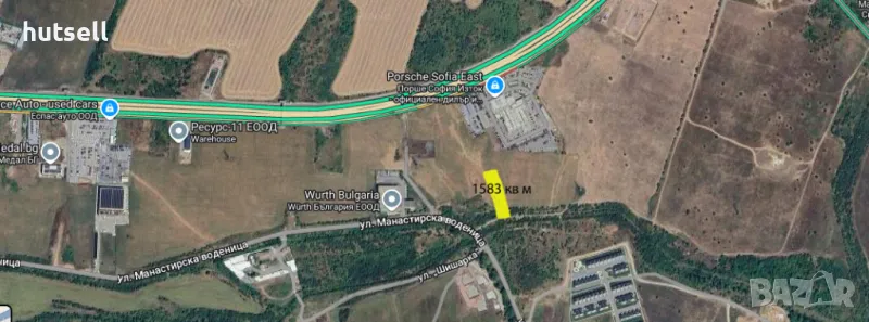 1583 кв м до Околовръстен път София, снимка 1