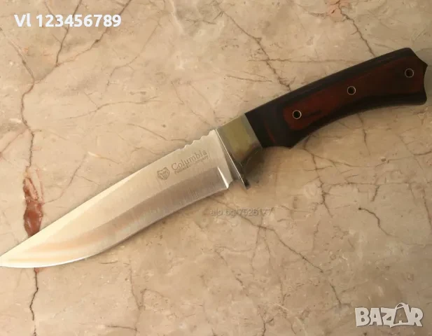 Ловен нож с калъф sanjia knife k85, снимка 1