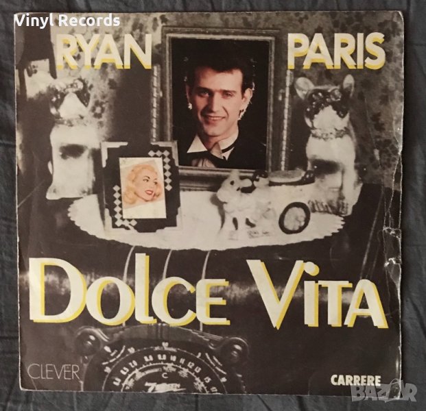 Ryan Paris – Dolce Vita,Vinyl, 7" 45 RPM, Single, Stereo, Solid Centre, снимка 1