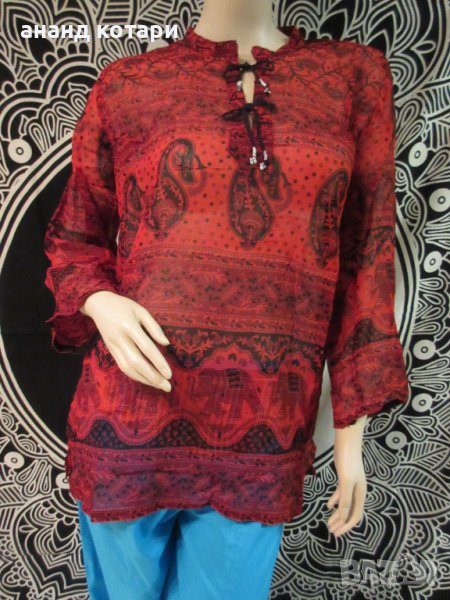 Индийски ризи от много тънък и мек памук, снимка 1