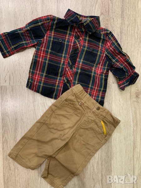 Нов комплект 3-6м за момче , снимка 1