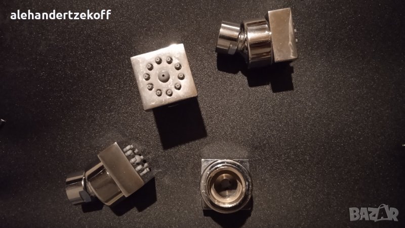 Хидромасажна дюза дюзи квадратна Cubic-Gom, снимка 1