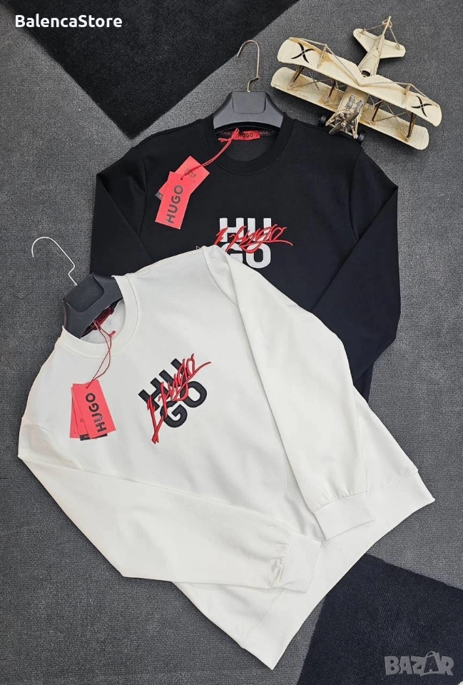Памучна блуза HUGO, снимка 1