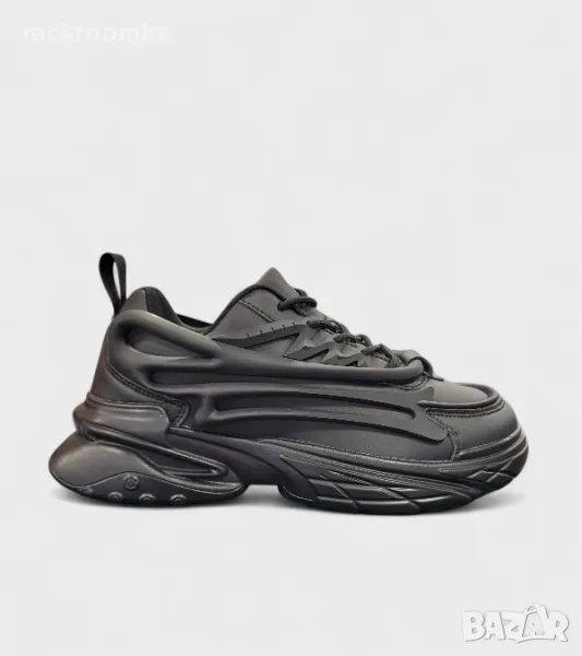 Мъжки дизайнерски модел маратонки в черен цвят BH-49A black, снимка 1