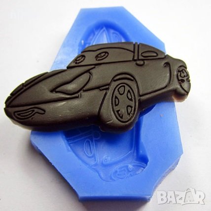 Кола на Макуин маккуин cars силиконов молд форма за украса декорация фондан торта мъфин, снимка 1