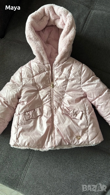 Двулицево зимно яке с качулка Mayoral, снимка 1