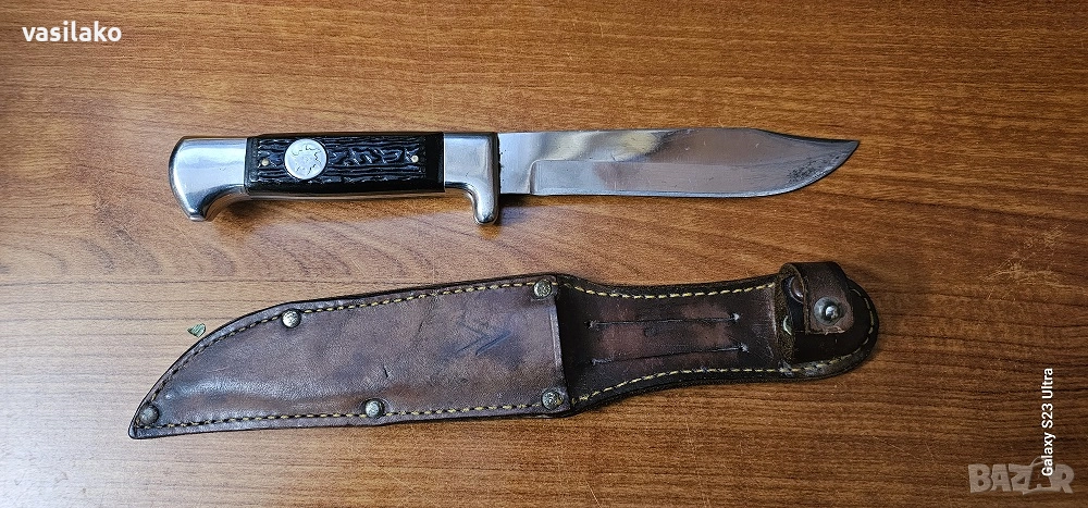 Габровси нож “Еделвайс“ - Петко Денев - Соц, снимка 1