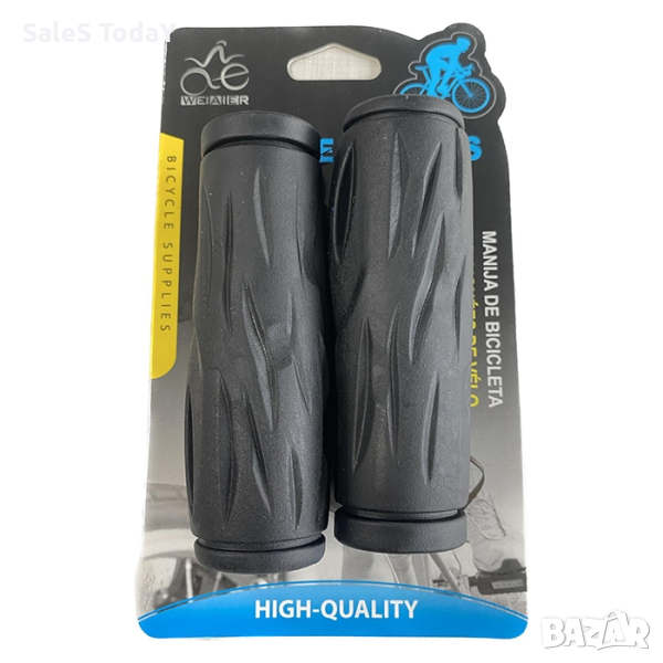 Ръкохватки за колело, дръжки, 22мм, гума, снимка 1