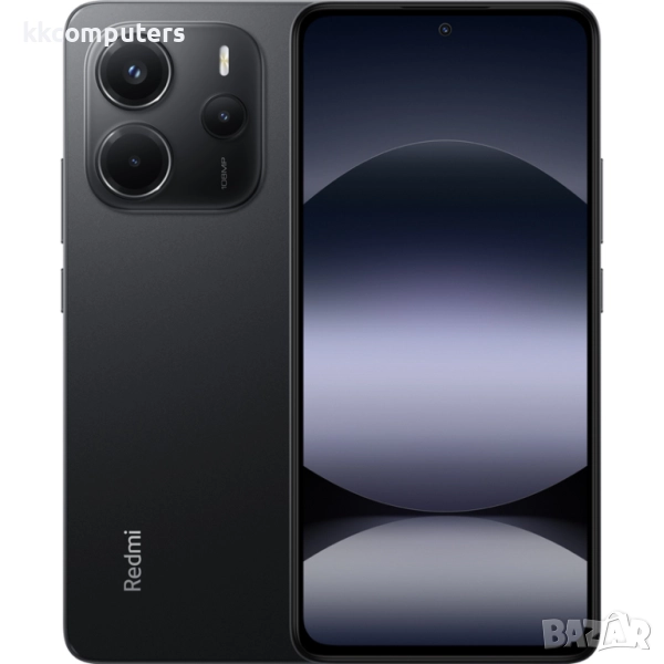 ЧАСТИ ЗА Смартфон GSM XIAOMI REDMI NOTE 14 BLACK 6.67 ", 256 GB, RAM 8 GB, 108+2+2 MP, снимка 1