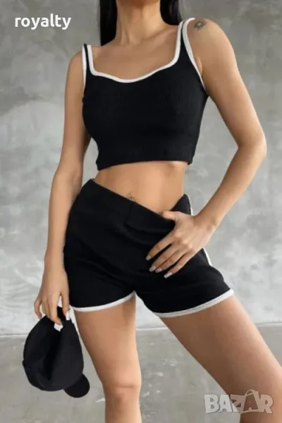 Дамски ежедневен комплект от две части, снимка 1