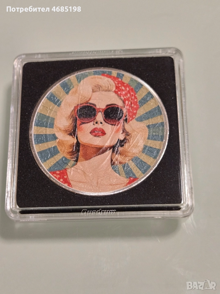 Сребърна лимитирана инвестиционна монета Кенгуру 1 oZ, снимка 1