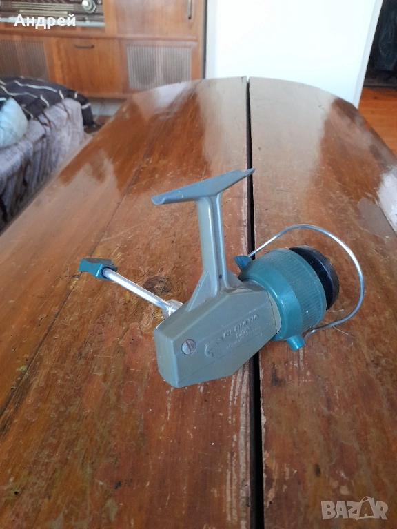 Стара риболовна макара Germina, снимка 1