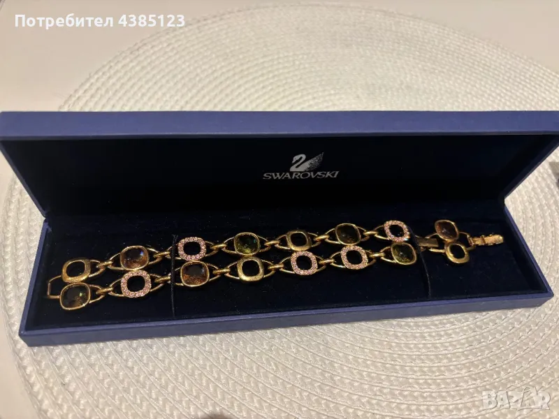 Гривна Swarovski, снимка 1