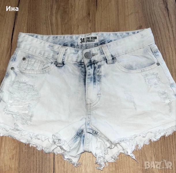 ЧИСТО НОВИ къси дънкови панталонки, снимка 1