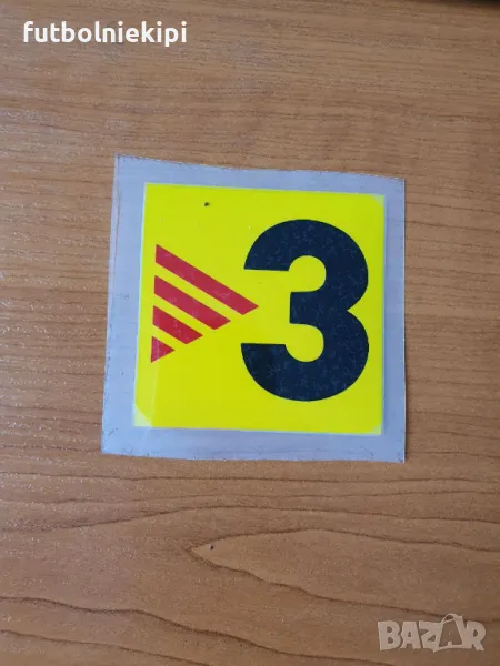 Барселона спонсор 3 бадж , снимка 1
