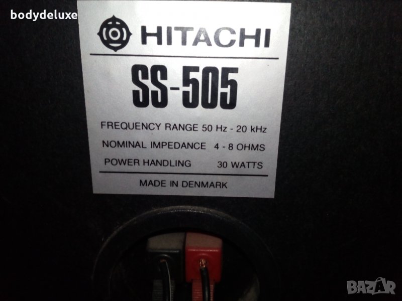 Hitachi SS-505 двулентови тонколони, снимка 1