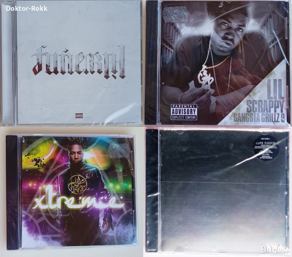 Lil Wayne & Lil Scrappy & Lupe Fiasco - оригинални запечатани дискове, снимка 1