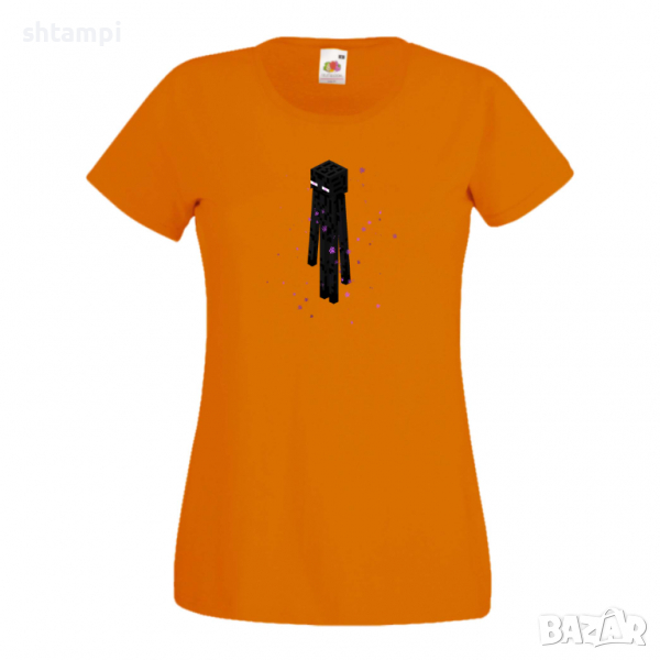 Дамска тениска Enderman 1 майнкрафт Minecraft,Игра,Забавление,подарък,Изненада,Рожден Ден., снимка 1