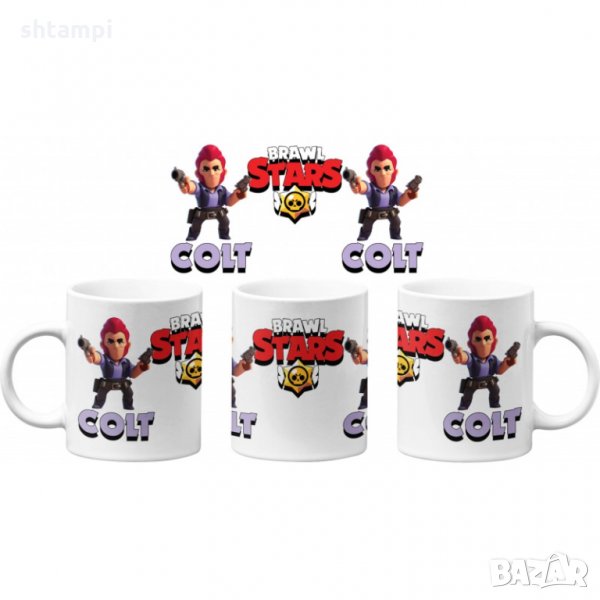Чаша Brawl Stars Colt 4 Brawl Stars MUG, снимка 1