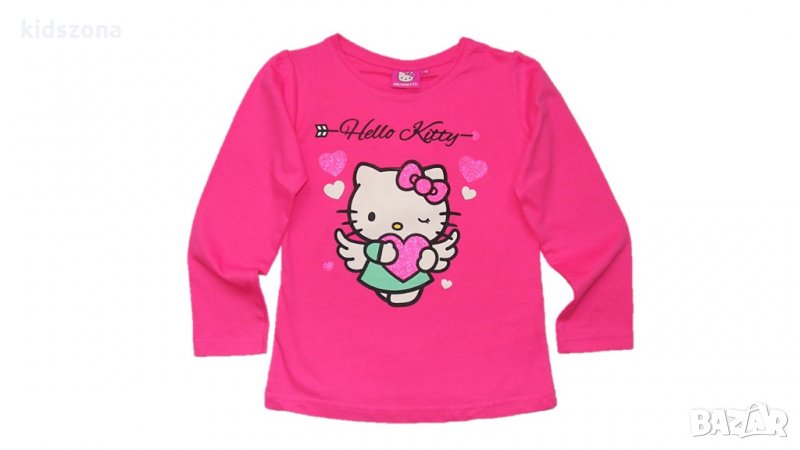 Нова цена! Детска блуза Hello Kitty 3, 4, 7 г. – М-8, снимка 1