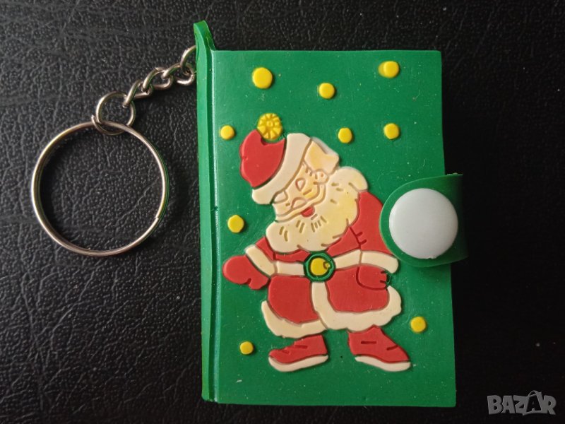 Ключодържател - Тефтерче Дядо Коледа, снимка 1