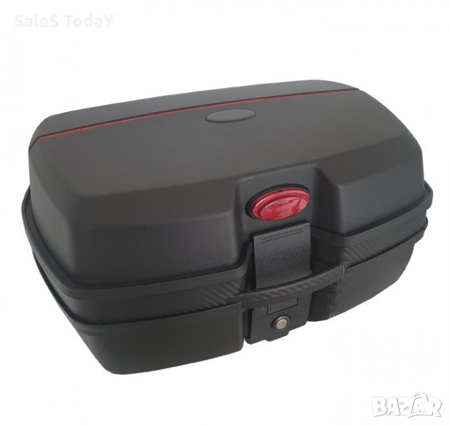 Куфар за мотор, багажник на мотоциклет 45л., снимка 1