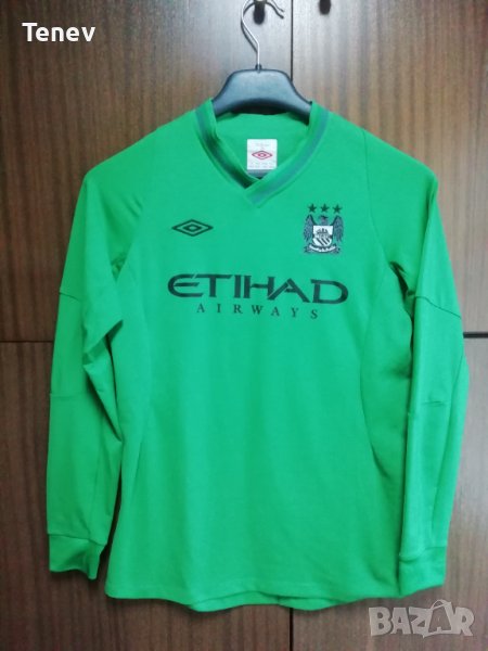Manchester City Umbro оригинална вратарска детска тениска фланелка Манчестър Сити , снимка 1