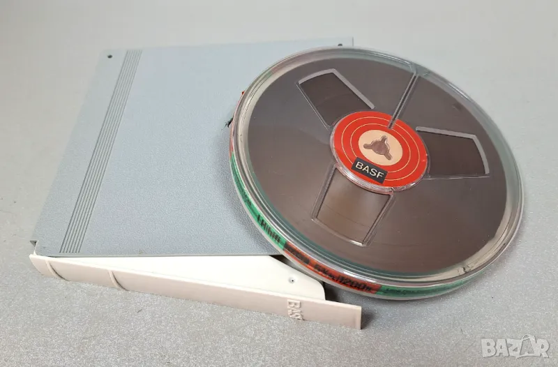 НОВА! ЗАПЕЧАТАНА! Магнетофонна ролка с лента BASF LP35, 15 cm., 360m. с кутия, снимка 1