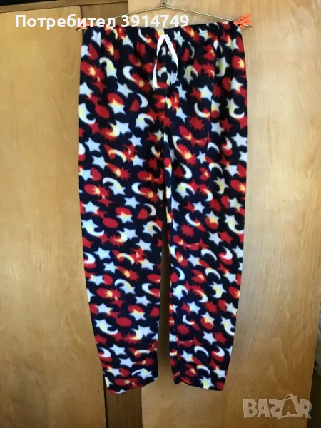 Домашен панталон / долнище пижама, полар, изключително лек, мек и топъл, свободна кройка, S, M, L, снимка 1
