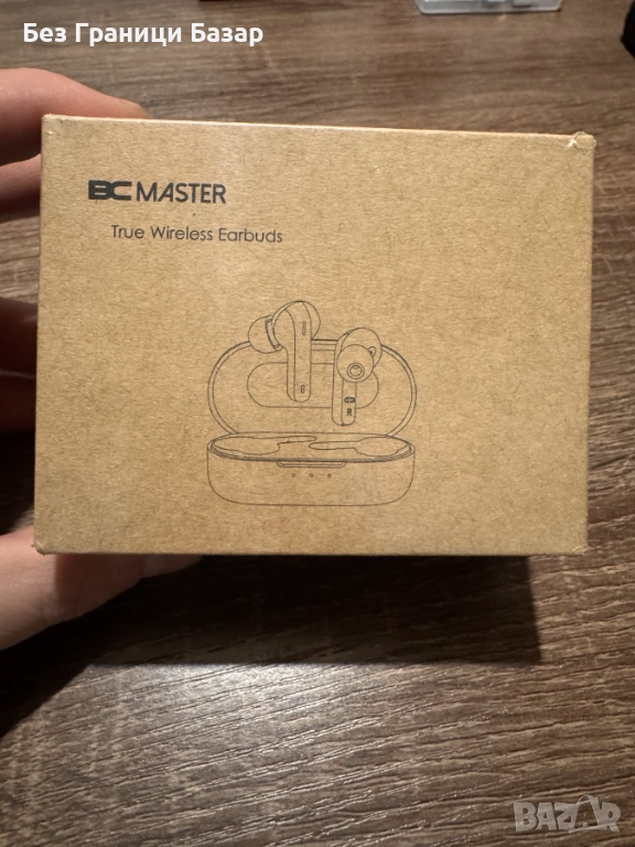 Нови True Wireless Bluetooth слушалки BC-T05 с кейс за зареждане Голяма батерия, снимка 1