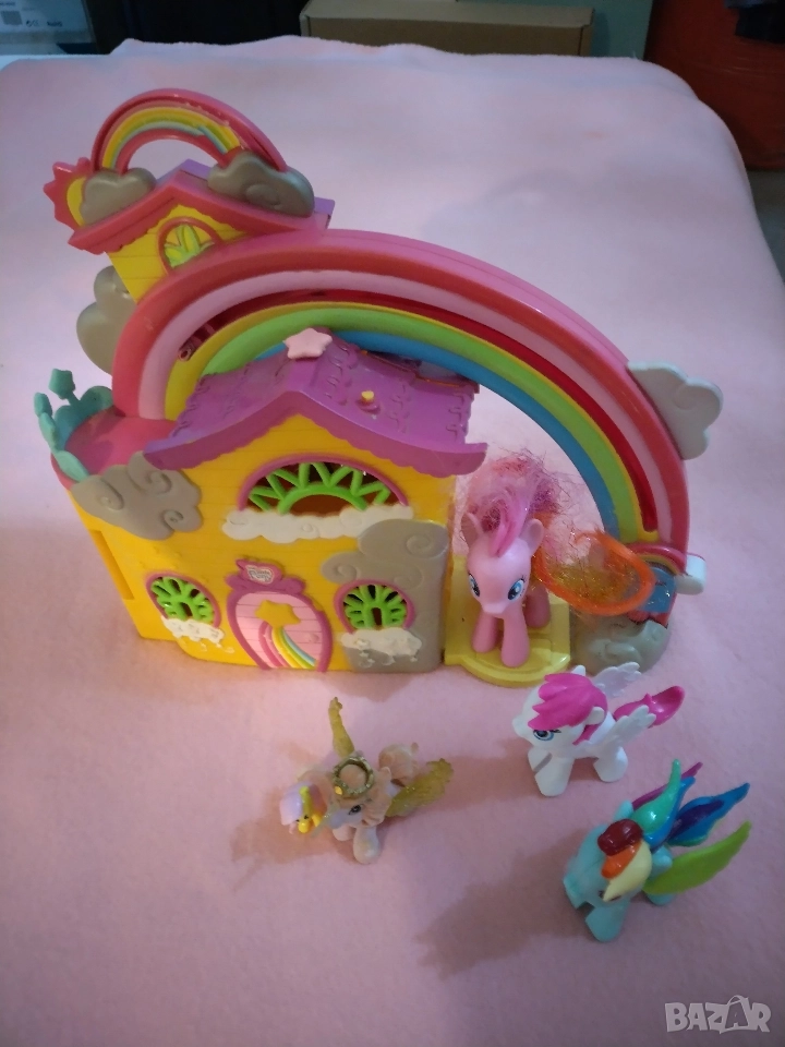 Къщичка и фигурки my little pony, снимка 1