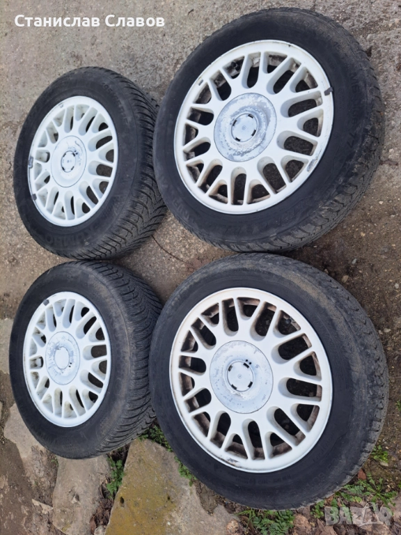 4 бр. Ал.Джанти ББС 15" 4Х100 6Ж ЕТ45 ЗА ГОЛФ 3 И ВЕНТО, снимка 1