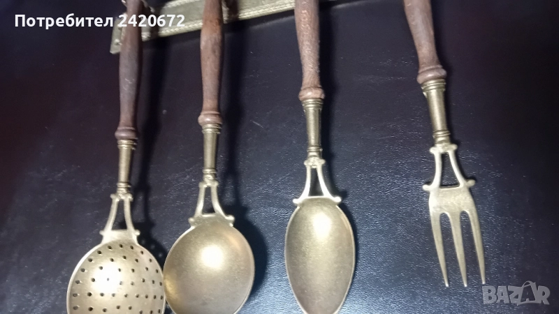 бронзов кухненски набор, снимка 1
