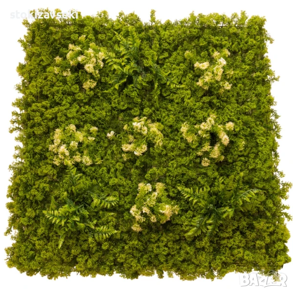 Зелено пано за стена, 100*100 см, снимка 1