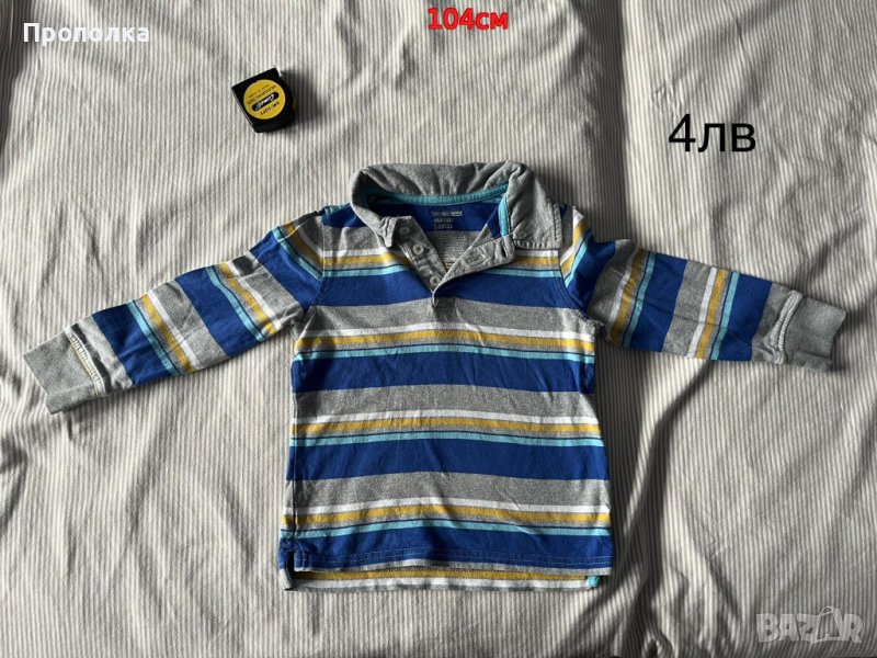 Блузка с дълъг ръкав ръст 104см, снимка 1