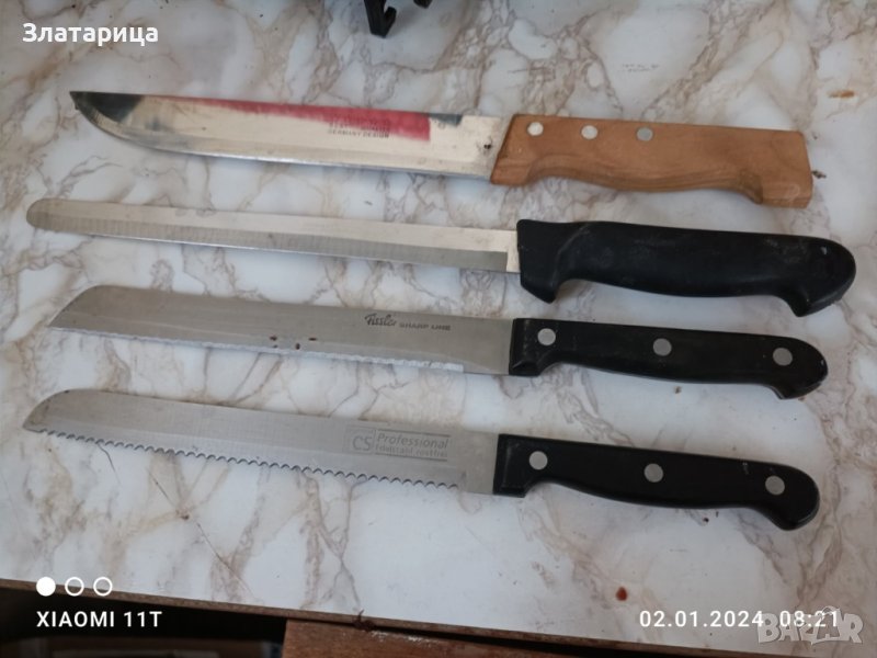 4 броя маркови ножове, снимка 1