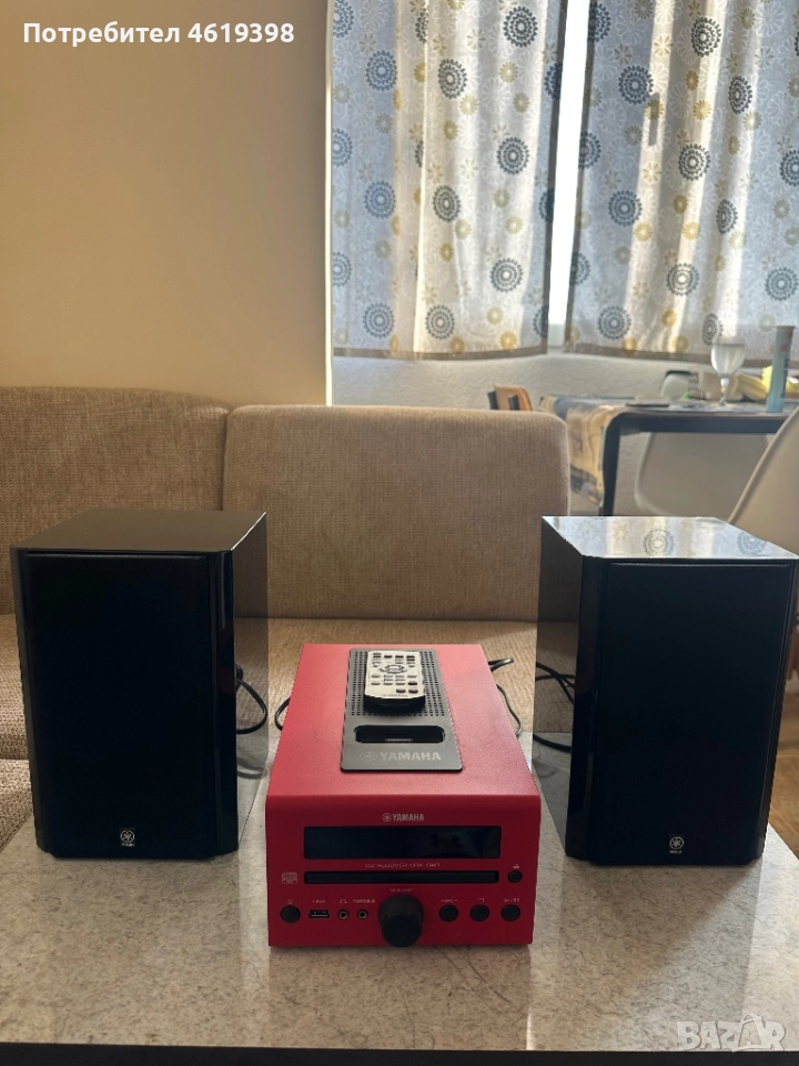 Мини стерео уредба Yamaha crx-040, снимка 1