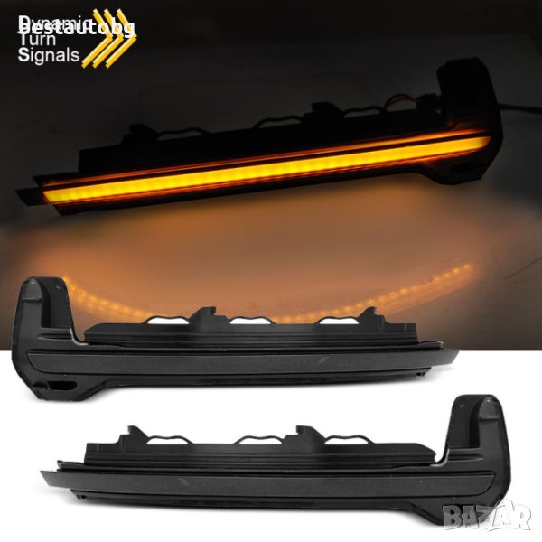 LED мигачи за странични огледала за Audi TT (2016-2019) опушени, снимка 1