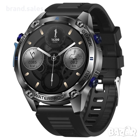 G100 Smart GPS Смарт часовник – 1.43″ AMOLED, Bluetooth обаждания, 50M водоустойчив, снимка 4 - Смарт часовници - 51881952