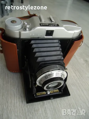 № 7733 стар фотоапарат с мех - FRANKA Solida Record, снимка 6 - Други ценни предмети - 47651484