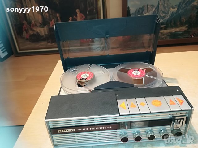 uher 4000 report-germany 1105211130, снимка 3 - Ресийвъри, усилватели, смесителни пултове - 32835518