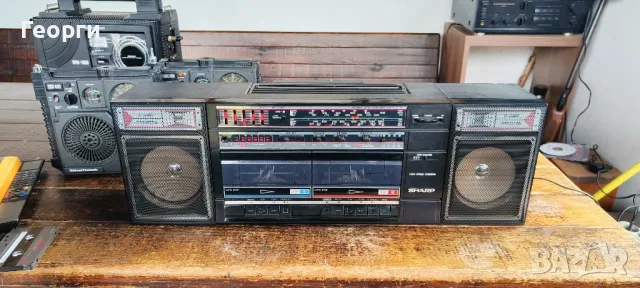 Радиокасетофон Sharp WF-372H(BK), снимка 4 - Радиокасетофони, транзистори - 50230033