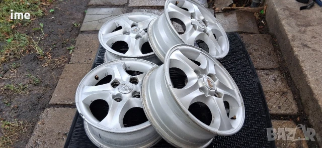 4бр. ляти джанти 6J15 ET46. 4x114.3 мм. 67.1 мм среден отвор. OEM 5291027700. Свалени са от Hyundai., снимка 11 - Гуми и джанти - 50931777