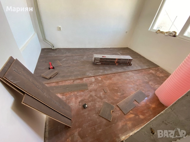 Предлагам монтаж на ламинат + первази, снимка 14 - Други ремонти - 33816495