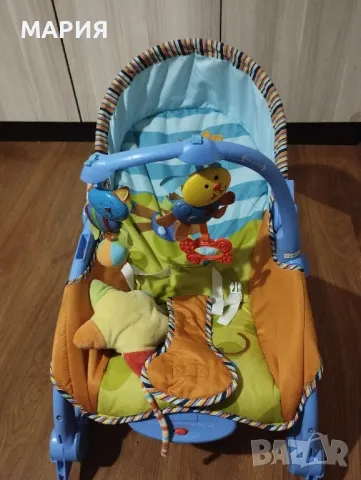 бебешки шезлонг с вибрации , снимка 2 - Други - 49157567