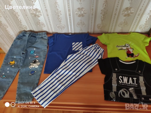 Детски летни дрешки за момче 104-110, снимка 4 - Детски комплекти - 50567564