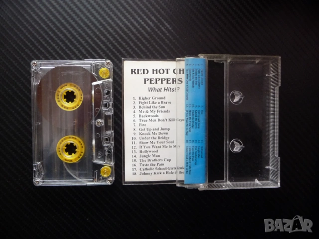 Red Hot Chili Peppers What hits!? Ред Хот Чили Пепеърс хитове музика хубава аудио касета старомодно , снимка 2 - Аудио касети - 53329266