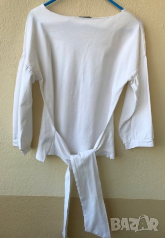 Дамска блуза памук - Л, снимка 5 - Блузи с дълъг ръкав и пуловери - 37454290